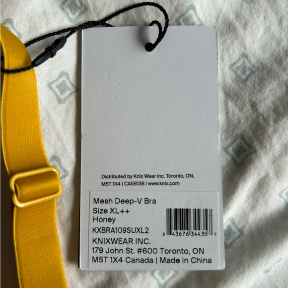 Knix Mesh Deep-V Bralette - Picture 5 of 6